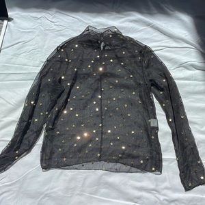 Zaful black star shirt